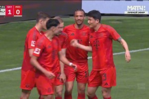 只欠东风了！萨内禁区游龙抽射破门，拜仁1-0领先美因茨！