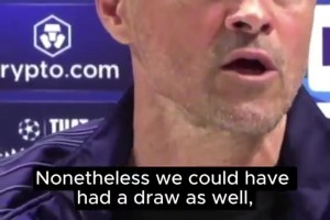 恩里克：我们不能自满，阿森纳是可以在一秒钟内改写历史的球队