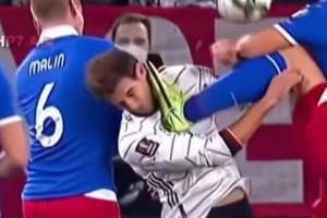 这脚太狠了！格雷茨卡：踢个球，差点命都没了！
