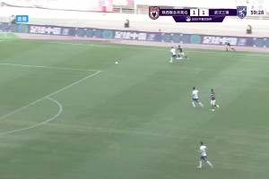 豆腐渣后防！达尔法卢门前包抄推射得手，陕西联合2-1快速反超