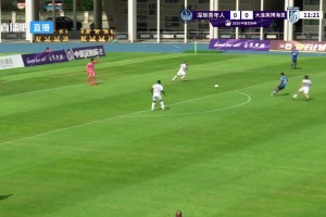 我马莱莱又进球了✌️！马莱莱抽射破门，大连英博1-0领先