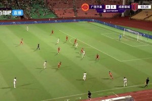 蓉城2-0领先！广西平果后卫和门将配合失误，严鼎皓头球破门
