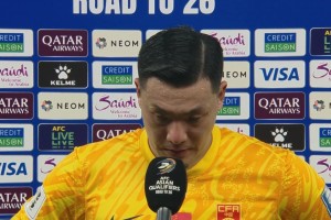 王大雷赛后：很遗憾！大家非常顽强，但有些时刻有些东西没法控制