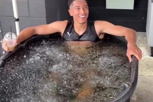 看着都酸爽！运动后缓解疲劳的冰水浴！你平常会这么做吗？