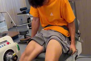 19岁彭啸的等速肌力测试接近满分，这是泰山队未来的后防大闸啊