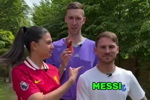 女网红选择他！麦卡利斯特：梅西更重要！