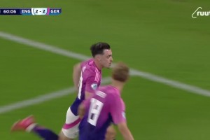 德国2-2扳平英格兰！内布尔禁区内抽射破门！