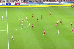 重炮手！克里斯滕森超远距离重炮轰门得手，巴萨4-2首尔