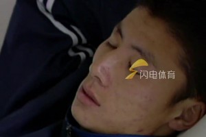 2000年甲A体测，舒畅带病坚持参加