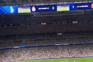 居莱尔进球被吹后，“内格雷拉”响彻伯纳乌