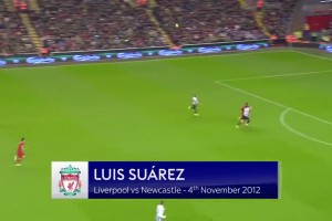 这停球太写意了！名场面：苏牙神级停球过掉门将轻松进球！