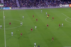 梅西梅开二度！德保罗直塞，阿尔马达禁区内回传梅西推射破门！