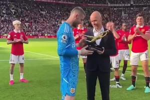 金手套换不来续约！22-23赛季德赫亚17次零封获金手套奖！