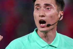 博主：当泰山球迷得知裁判又是麦麦提江，他吹过的比赛泰山没赢过