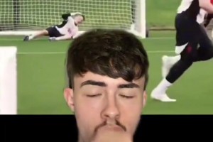 纽卡博主锐评伊萨克训练视频：头球什么时候成为这货的强项了？