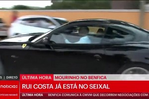 情义值千金！穆帅开着阿布17年前送的限量版法拉利跑车出任本菲卡主帅