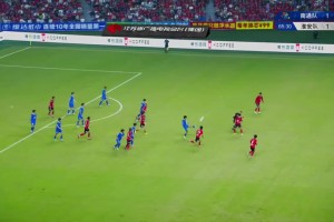 淮安队的这次反击，停球突破真有C罗的影子