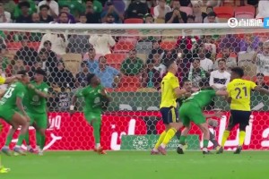 胜利连追2球2-2扳平吉达国民！阿姆里头球破门双响！