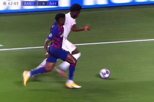 当年最好的左后卫！阿芳：那年19，检阅巴萨后防线！