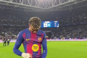 稳稳拿下！亚马尔：三分揣进兜里