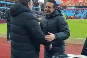 为下半程开个好头！维拉赛后球员通道的众生相！默剧演员奥纳纳！