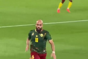 队危速归！喀麦隆2:1南非晋级非洲杯8强，姆伯莫回归要延后了