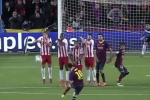 绝对的弧线！梅西无解任意球合集！有多少门将直接放弃了扑救！