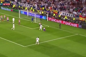 拉莫斯封神进球！9248奇迹绝平马竞皇马起死回生！