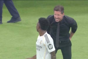 西媒科贝电台：西蒙尼对维尼修斯喊“老佛爷迟早赶走你，等着瞧”