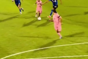 这应该是梅西2025年最佳进球了吧：中场一条龙连过7人破门！