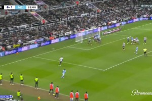 双响没了！塞梅尼奥脚后跟破门，裁判判罚哈兰德越位干扰进球无效