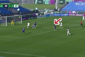 国足U23要小心他❗日本队头号球星-佐藤龙之介，曾单场造4球