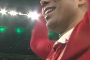 重温卡塞米罗，在2023年联赛杯，这记关键的进球