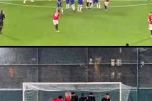 甚至连机位都一摸一样！球迷复制拉什福德的经典任意球！