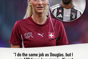 阿丽莎：我收入是道格拉斯的百分之一，这不公平。因为我是个女人