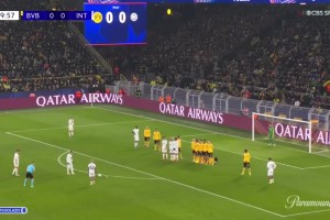 国米80分钟打破僵局！迪马尔科任意球无解弧线绕过人墙破门！