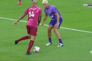 宝刀未老！亨利赛慈善上演假射真传风骚技巧！