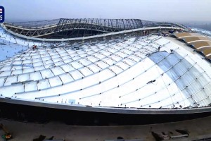 黄河体育中心足球场！越来越有感觉了！未来在这座球场拿更多6分