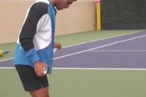 刚刚击败德约澳网登顶❗️皇马死忠阿尔卡拉斯颠球什么水平？