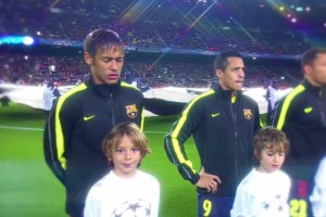 上场就是万众瞩目！内马尔巴萨时期的欧冠单场表演！