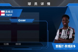 尤文官宣签曼城19岁前锋奥博沃多，看看什么特点？！