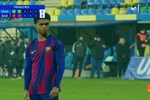 点球大战3连丢！青年欧冠巴萨U19点球大战爆冷出局！