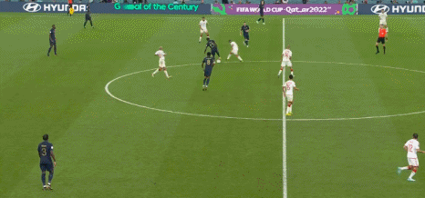 法国0-1突尼斯 哈兹里一条龙破门格子进球被吹插图4