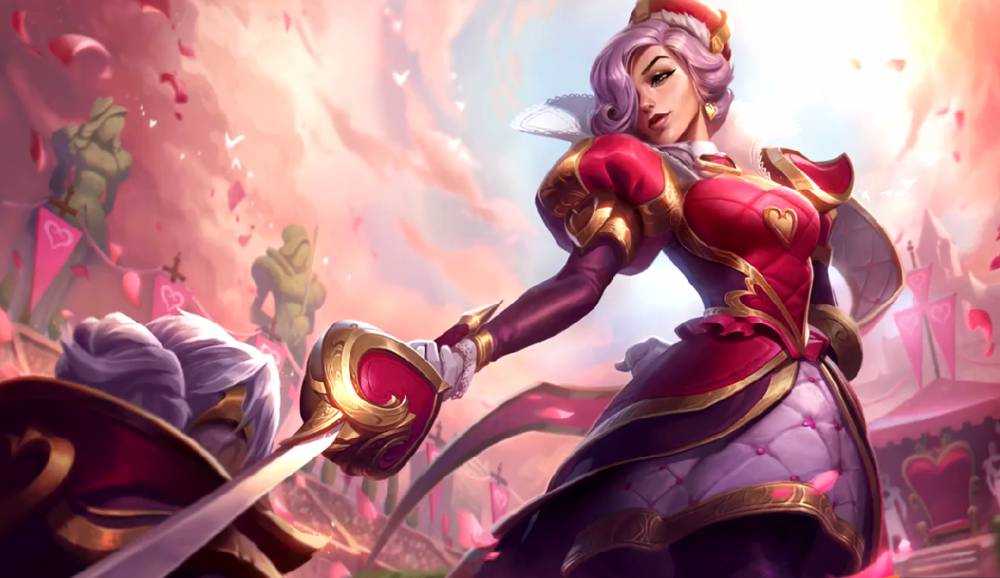 2019情人节觅心系列皮肤预览剑姬与蔚