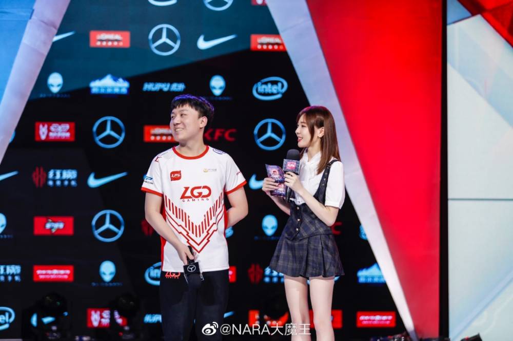 带你看遍lpl各队主场主持人lgd现场女主持nara大魔王
