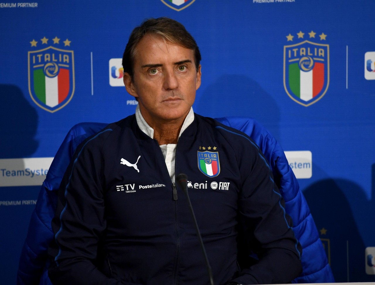 曼奇尼：将会重点考察一些球员 希望意大利能打进欧国联决赛