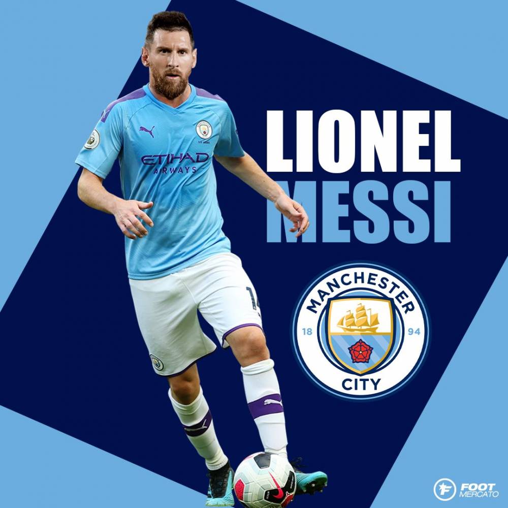 拉波尔特调侃梅西曼城ps图:做得挺好,但安上我的腿能行么