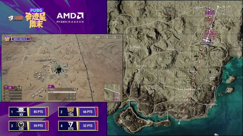 Pubg星周末 8 决赛圈满编对战edg淘汰9人成功吃鸡 直播吧zhibo8 Cc