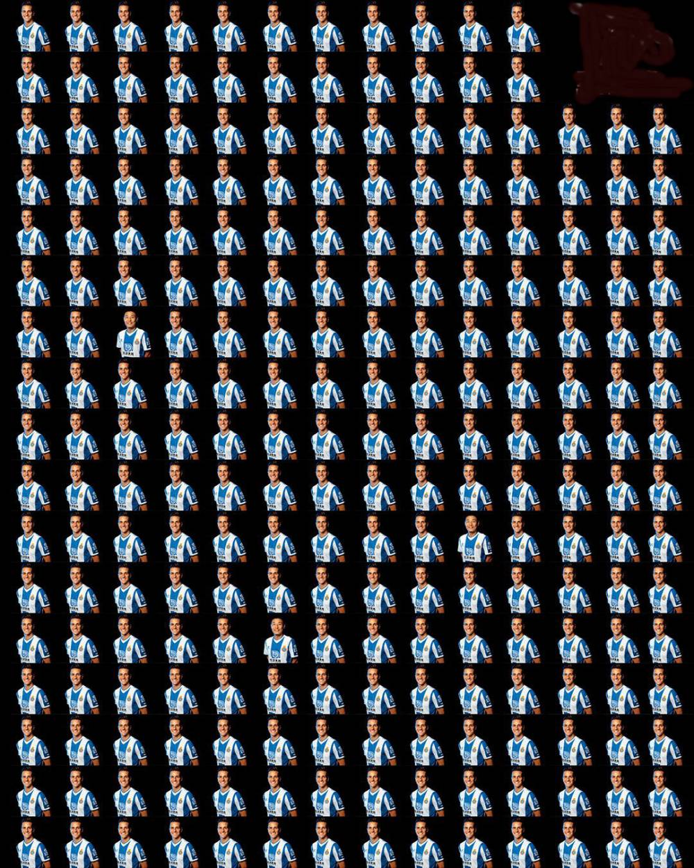 西班牙人官推发232人物图5秒内找到武磊你可以吗