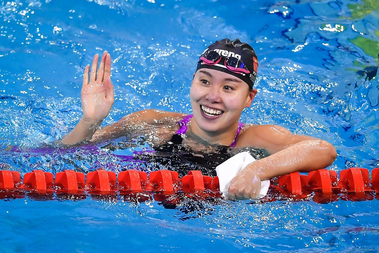 中国女子游泳队运动员：傅园慧